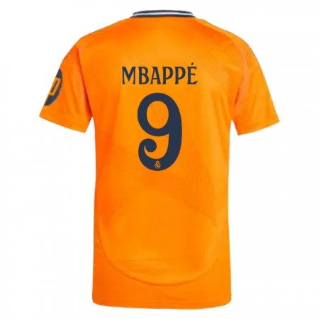 Real Madrid Mbappé 9 Venkovní 2024-25 - Fotbalové Dresy (S/S) Real Madrid Mbappé 9 Venkovní 2024-25 - Fotbalové Dresy (S/S)
